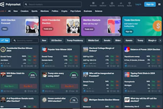 build  polymarket clone,prediction market,kalshi prediction clone polymarket web