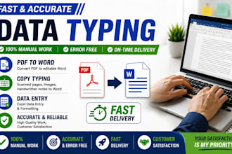 manually convert PDF to word with high accuracy
