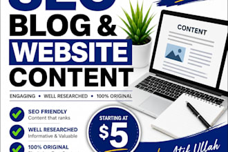 write SEO friendly website content for your business