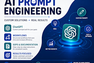 create ai prompts and workflows using chatgpt