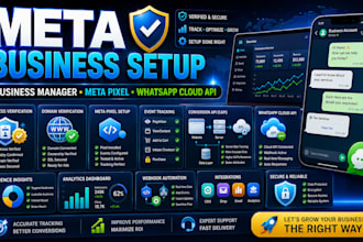 setup fresh facebook bm 250, 2k, 10k, 100, limit verified whatsapp api