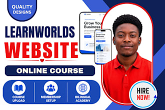 setup learnworlds online course website academy membership learnworlds migration