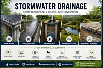 prepare swppp, stormwater management plan and hydraulic calculations for permit