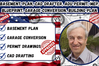 basement plan,cad drafter,adu mep,blueprint,garage conversion,building plan