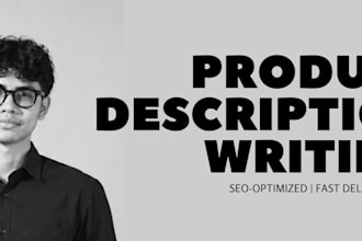 write SEO product descriptions for your online store