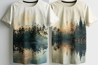 do t shirt design and graphic t shirt design