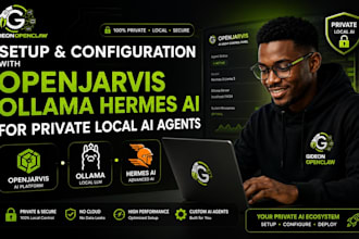 setup configuration with openjarvis ollama hermes ai for private local ai agents