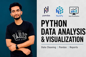 do python data analysis, data cleaning, and visualization using pandas