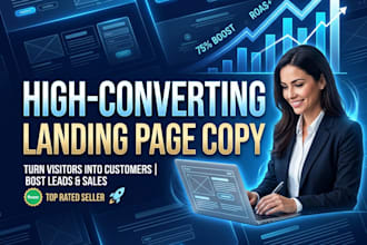 write high converting landing page copy for your business