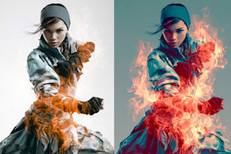 draw custom photo manipulation