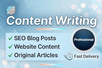write high quality articles and blog posts