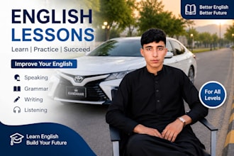 teach english and pashto professionally