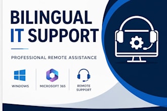 provide professional bilingual IT support for your business