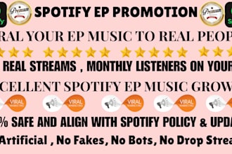 do legit spotify ep promotion for organic growth using google ads