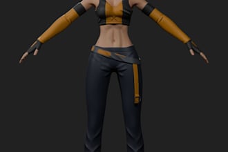 3d modeling character stylized