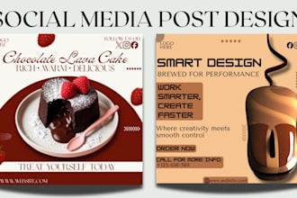 design social media posts for your brand
