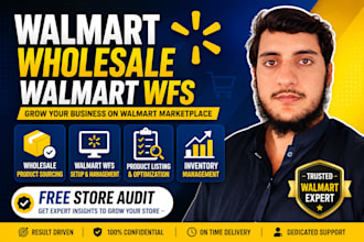 be your VA on walmart wfs and walmart wholesale