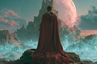 do dreamy surreal or fantasy music album cover
