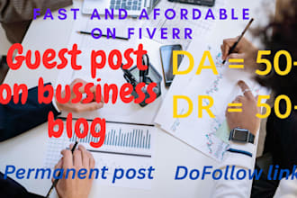 do high quality guest post on high da website