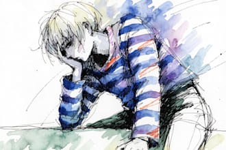 paint watercolor illustration and watercolor art