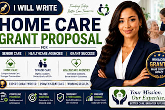 write home care grant proposal senior care grant healthcare agencies grant