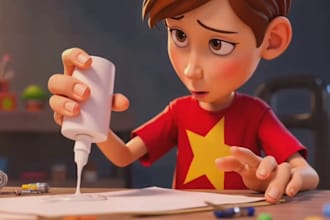 do model 3d cartoon