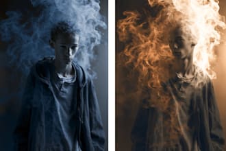 do realistic photoshop editing and photo manipulation