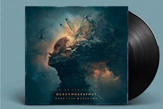 design album cover art or single cover artwork
