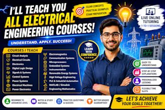be your tutor for all electrical engineering courses