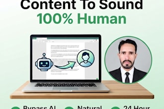 humanize ai content to sound natural and human