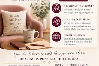 provide christian counseling and life coaching for women