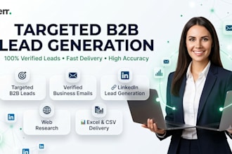 do b2b lead generation with verified emails