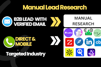 do b2b lead generation, email list building, phone number and data enrichment
