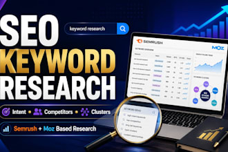 do SEO keyword research and competitor analysis for your website