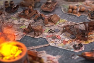 draw a map illustration for your project