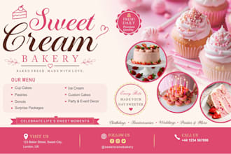 design a professional business flyer for your brand