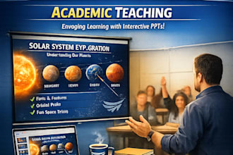 design a professional powerpoint presentation for students and teachers