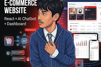 responsive react ecommerce website