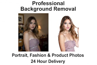 do background removal cliping path and product photo editing