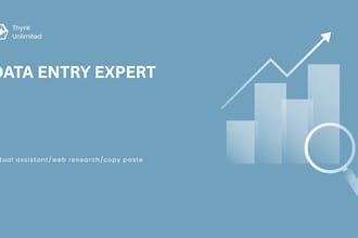 do professional data entry, web research, and copy paste work