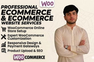 make woocommerce, online store, ecommerce website, and customize woocommerce