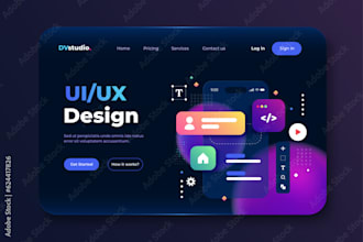 website with a premium user experience