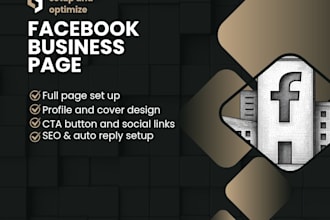 setup and optimize professional facebook business page