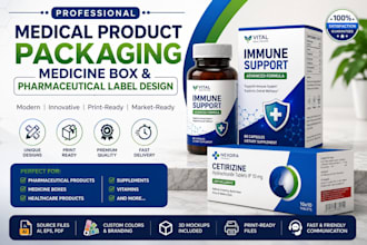 do medical product packaging design and medicine box design