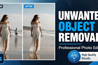remove unwanted objects from photos professionally