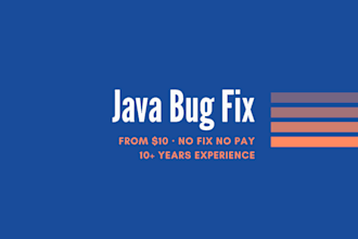 fix java spring boot bug, no fix no pay
