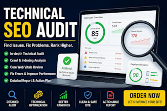 technical SEO audit fix on page crawl errors and core web vitals