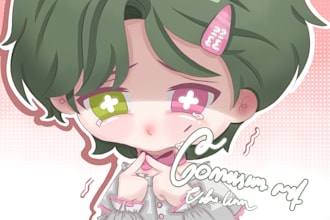 draw art with chibi style
