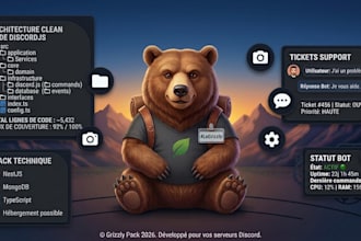 développer un bot discord sur mesure et performant
