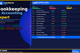 do quickbooks online bookkeeping and accounting